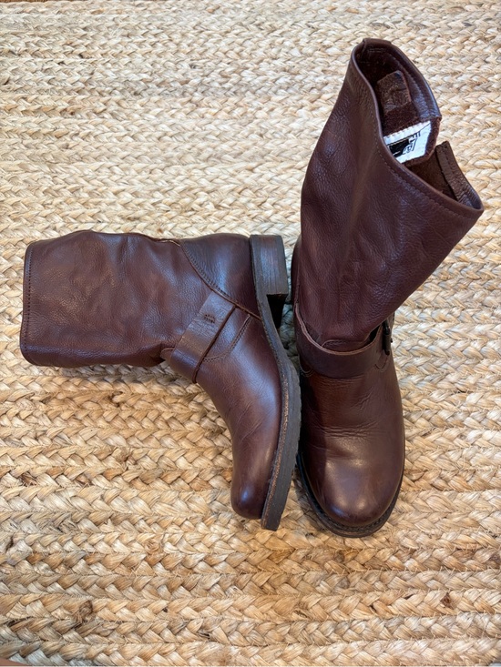 Frye Shoes - Frye Veronica Slouch Booties | Ankle Boots Leather Slip-on | Size 7